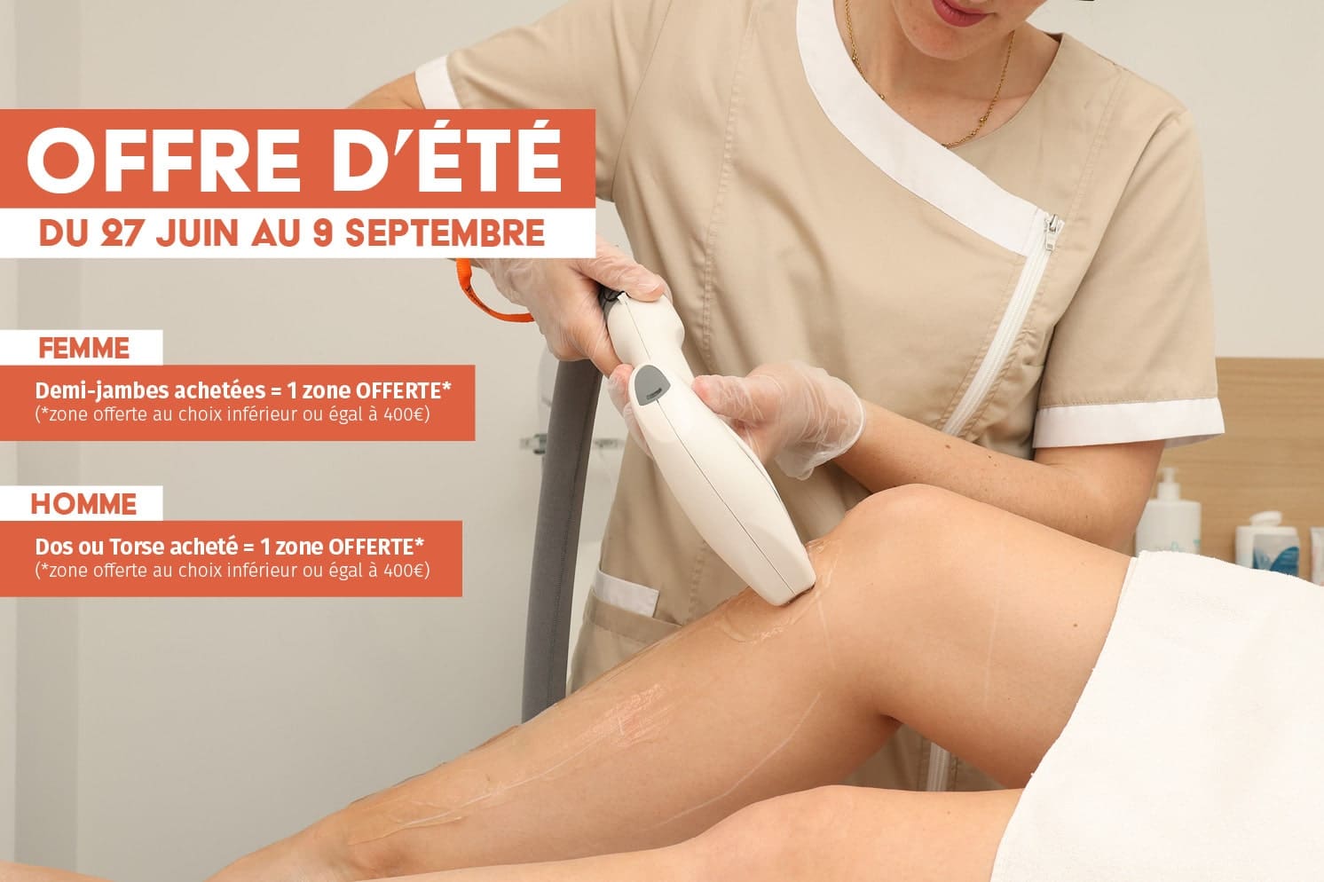 landing page offre d ete
